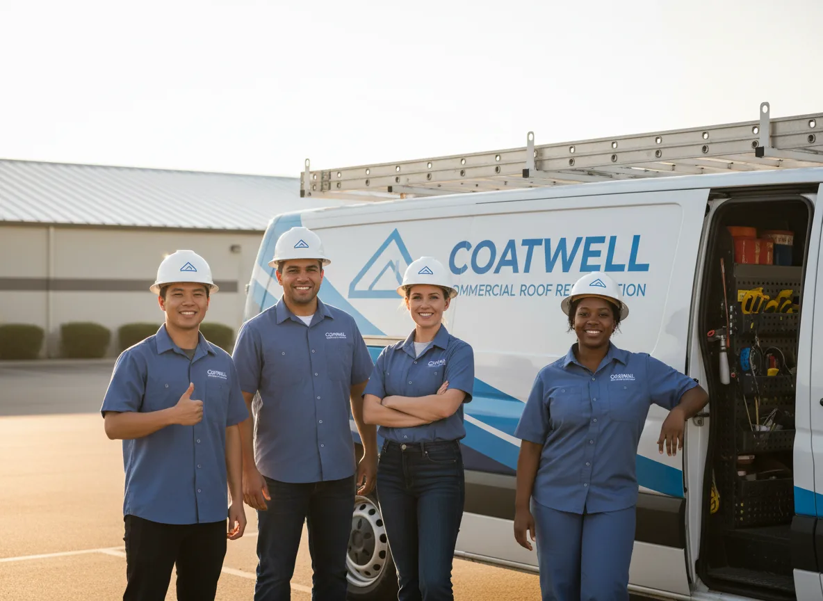 Commercial roof coating company in Halls, TN